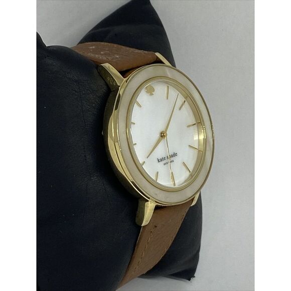 Kate Spade New York Gramercy 0394 Women\'s Brown Leather Analog Dial Watch WFH129 main image 6